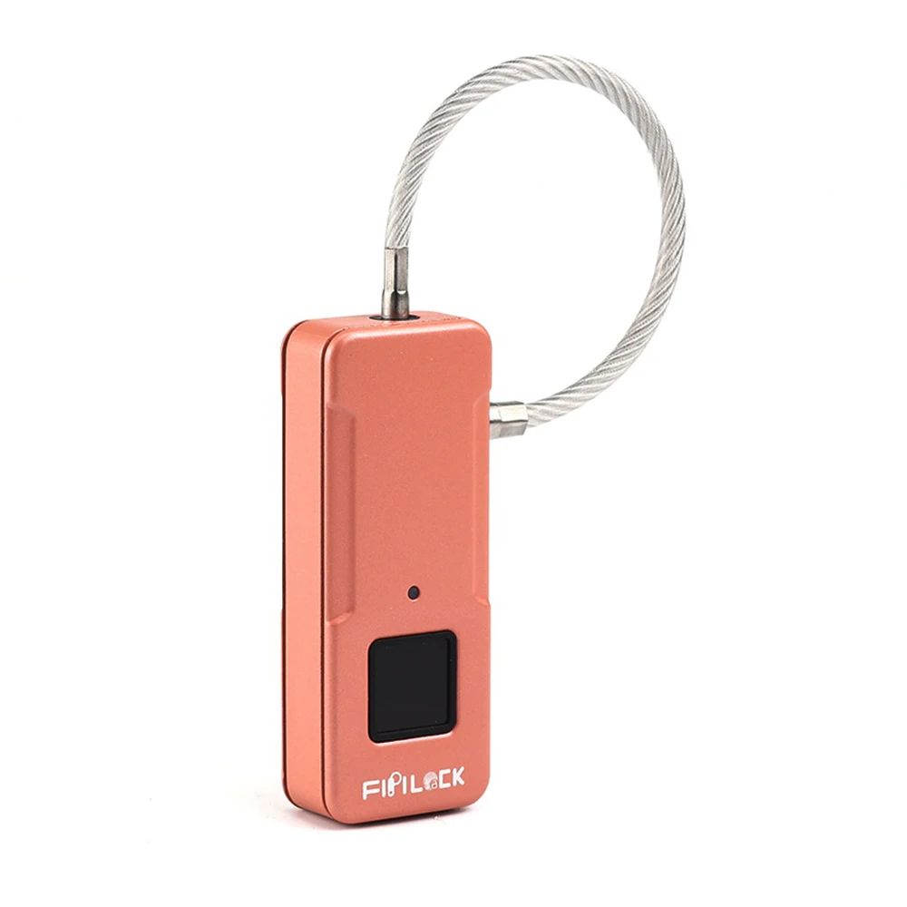 

FipiLock Smart Fingerprint Lock Portable Outdoor PodLock waterproof IP65