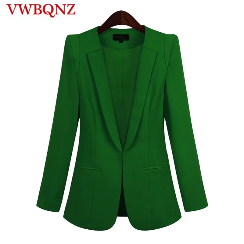 

2019 Hot Sale Black Women Blazers And Jackets New Spring Autumn Casual Office Women Suits Slim Solid Female Jacket Plus Size 5XL
