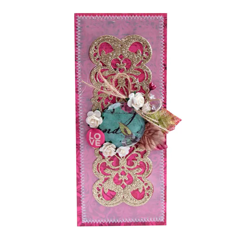 

DiyArts Lace Frame Metal Cutting Dies Scrapbooking Border Craft Dies Card Making DIY Album Embossing Cuts New Dies for 2019
