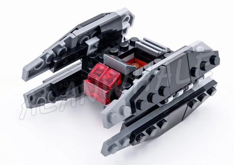 3 типа космические войны Falcon Microfighter 10893 космический корабль фигурки строительные