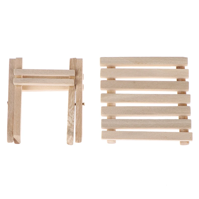 1:12 Dollhouse miniature furniture beach folding table for kids toys HVYJBC