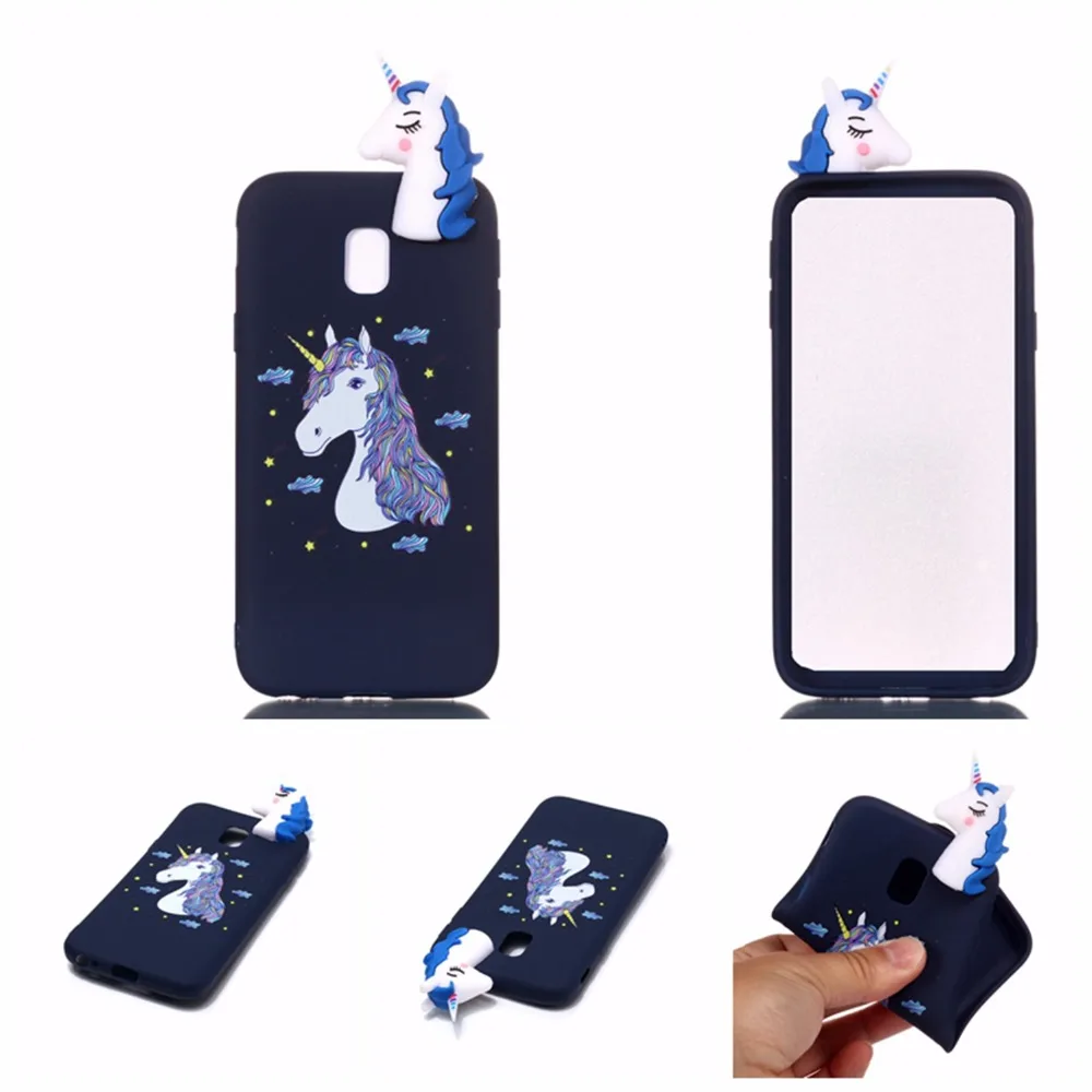 Для Samsung Galaxy J5 Pro (2017) J530 чехол 3D мультяшный Мягкий силиконовый для задней панели