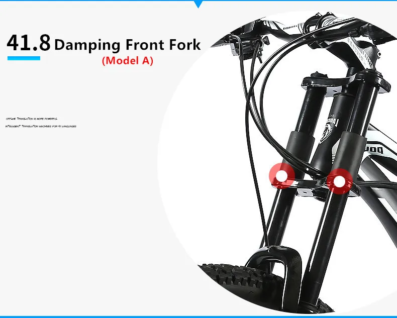 Best New Brand Mountain Bicycle Carbon Steel Soft Tail Frame Dual Disc Brake 27 Speed Suspension Front Fork Bike Downhill Bicicleta 4