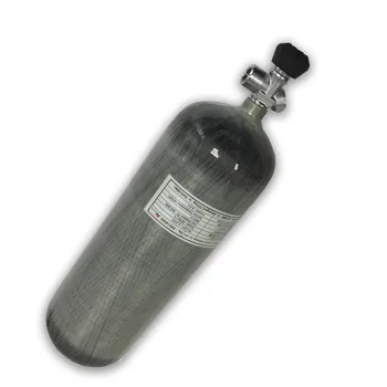 Günstig AC10931 9L CE 4500psi HP Carbon Faser PRESSLUFTATMER PCP Air Gun Aufblasen Tank Gas Zylinder Für Druckluft Gewehr Drop Verschiffen Acecare
