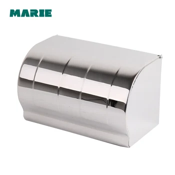 

Ultra long stainless steel toilet paper box brief paper roll holder paper towel holder tray
