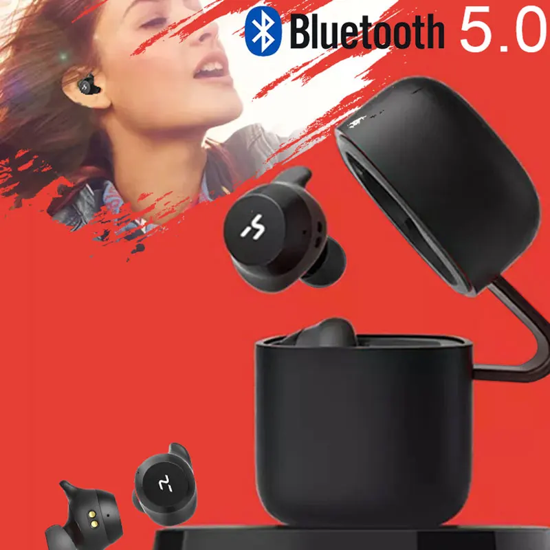 

Havit G1W Bluetooth 5.0 Earphone Wireless Sport Waterproof Handsfree Earbuds Headset Stereo Mini With Mic