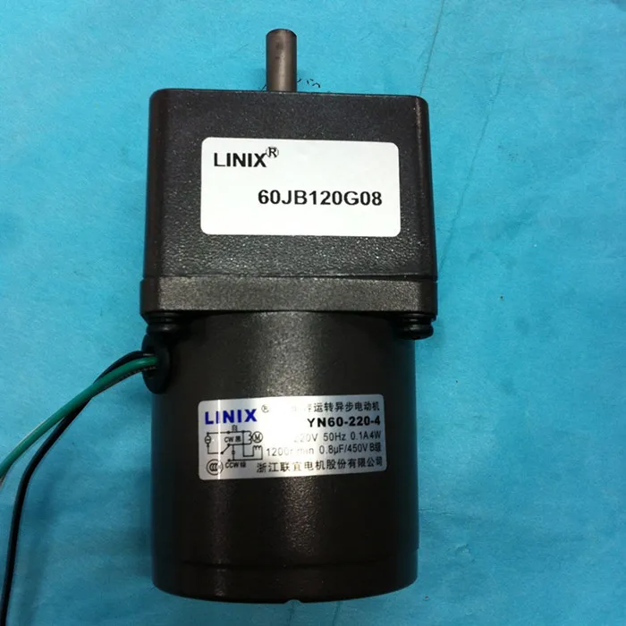 3 lines Constant speed Deceleration DC Motor LINIX the Motor 60JB120G