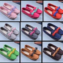 Новинка, обувь на плоской подошве Летняя женская обувь замшевые повседневная женская обувь мягкие Лоферы для женщин обувь без застежек на плоской подошве женские мокасины zapatos mujer 17 Цвета