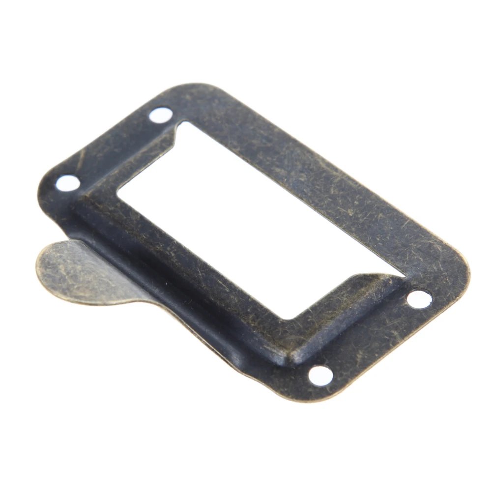 

12 PCS Label Tag Pull Frame Handle Name Card Holder for Furniture Cabinet Household Practical Hardware Tool