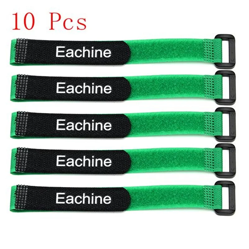 High Quality 10PCS 26cm Eachine Lipo Battery Tie Down Strap Black Blue Green Yellow Red | Игрушки и хобби