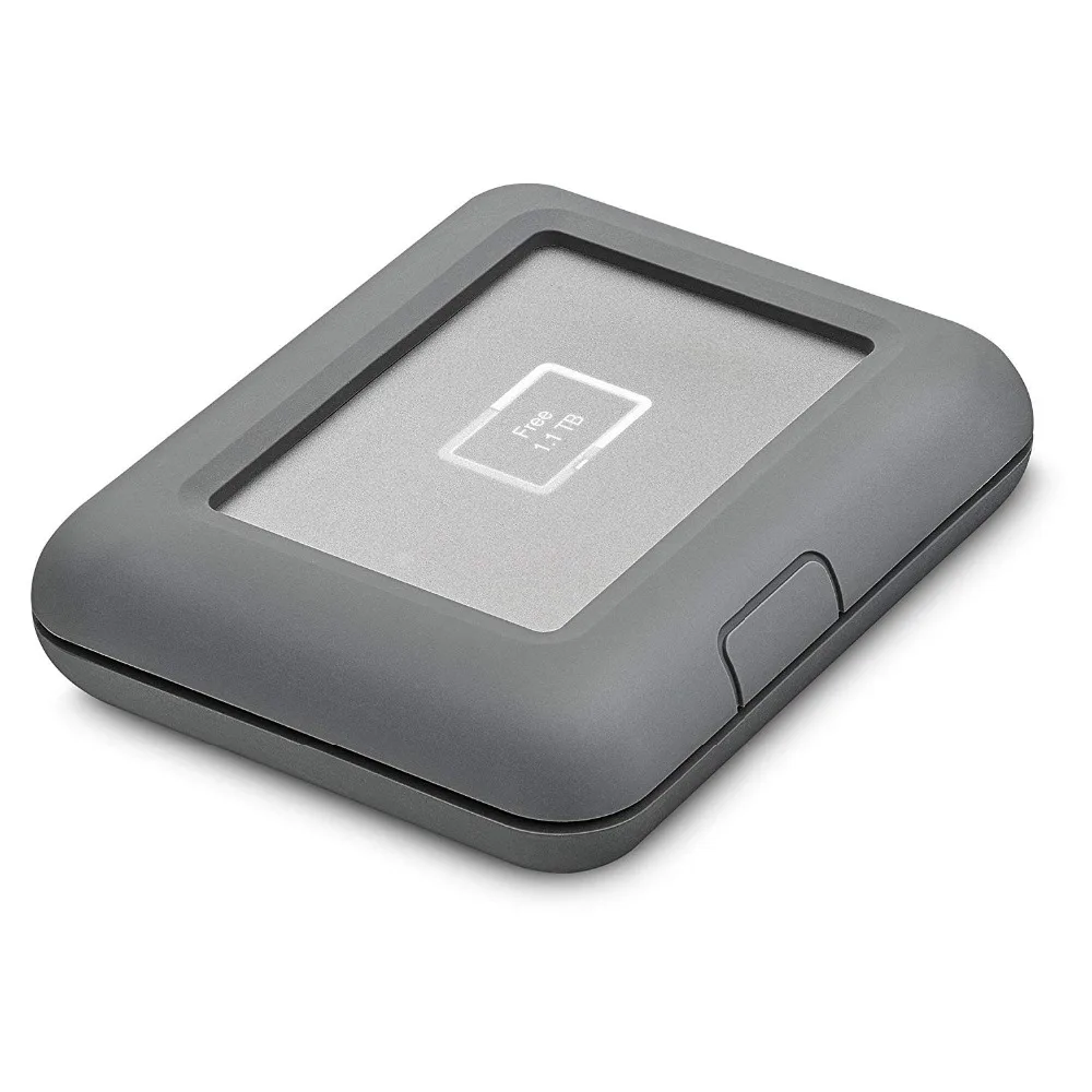 LaCie DJI Copilot BOSS LACSTGU2000400 Computer-Free in-Field Direct Backup 2TB Rugged Hard Drive an