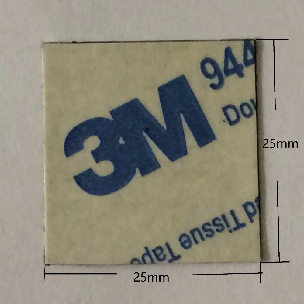 

30pcs 25x25mm Heat dissipation sticker Thermal Dissipation Adhesive Conductive Transfer Double Sided Tapes