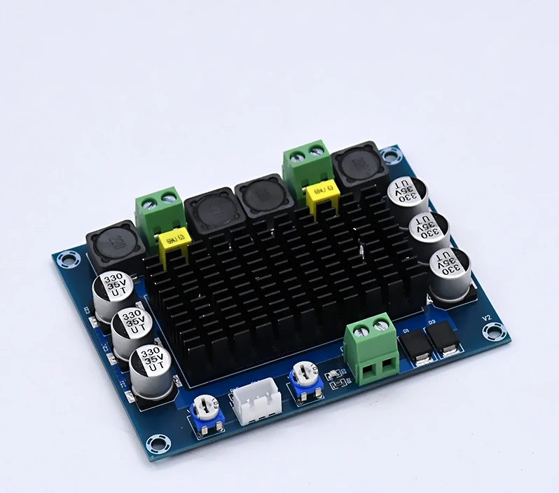 XH A113 TDA7498 100 Вт + 2 0 канальный стерео цифровой усилитель мощности|Усилители