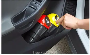 

New qualified car trash vehicle garbage can For Audi Q3 Q5 Q7 RS3 TT A-series C-series S-series SQ-series RS-series Car styling