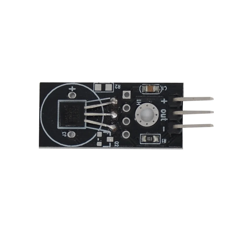 10 шт./лот DS18B20 одно-канальный цифровой датчик температуры модуль для Arduino