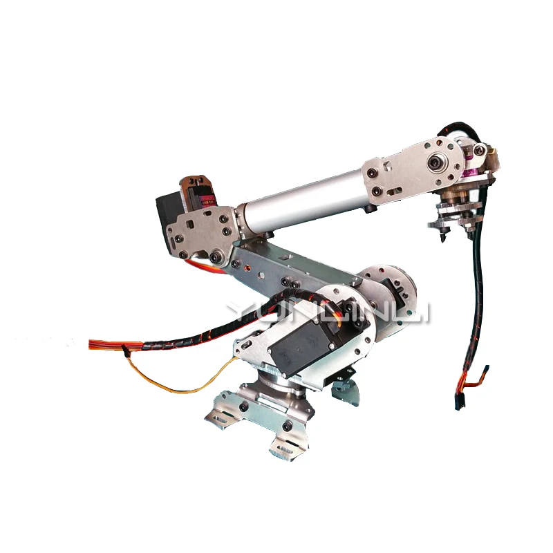 6 Axis Robot Arm ABB Industrial Mechanical Free Manipulator Servos Unassembled 