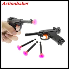 Actionbabei малыш Для мальчиков и девочек малышей Детские развивающие игрушки Подарочные 3 шт. мягкий пистолет пуля