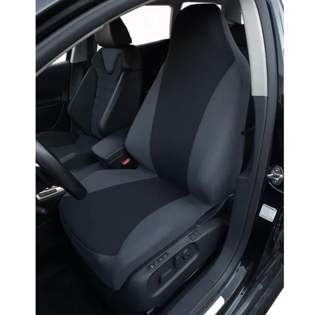 Simple Style High Back Bucket Car Seat Cover Universal Fit with Non