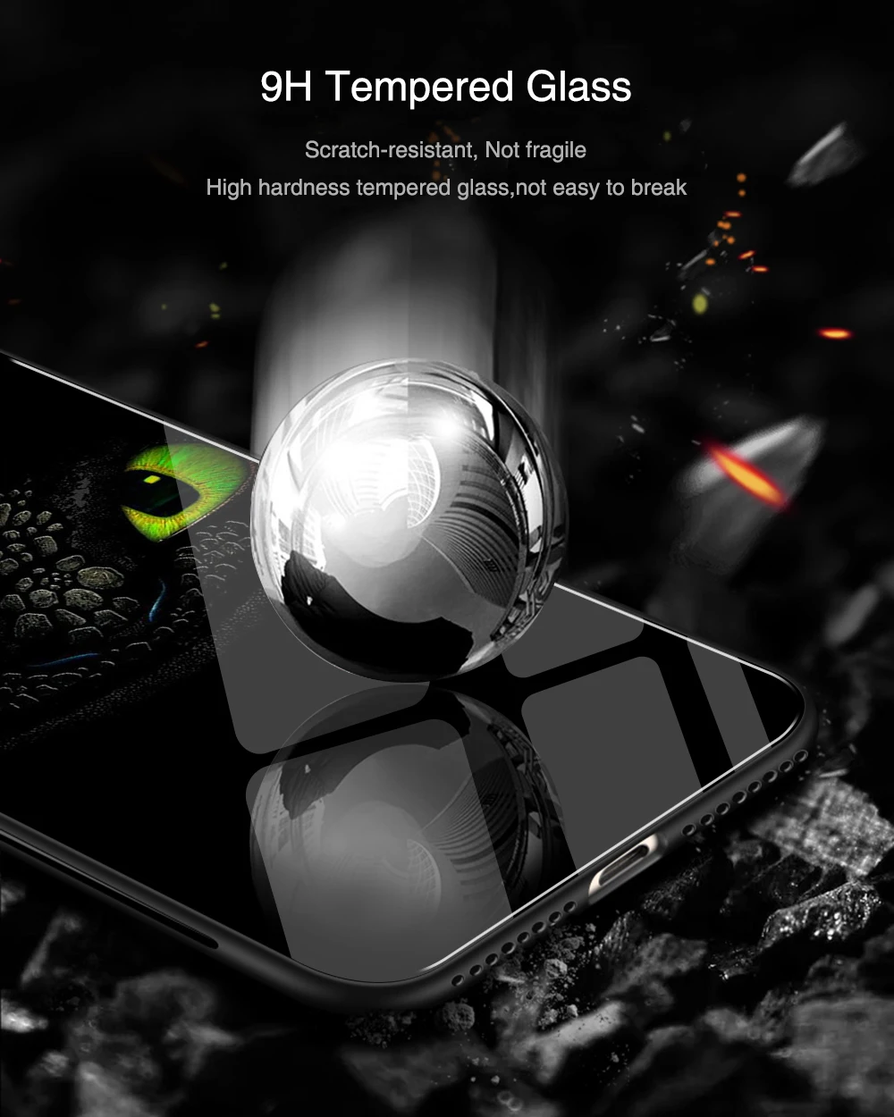 Чехол FinderCase для Xiao mi x 2 s, чехол с изображением дракона, жесткая задняя крышка из закаленного стекла для телефона mi x 2 2s 3 mi 8 9 SE Lite max 3