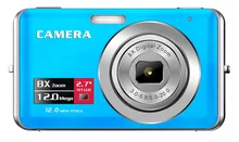 Free ship 2017 Hot Selling Digital Camera DC-E70 12MP 8X Digital Zoom 2.7” TFT Camera Digital SD Card Up To 32GB