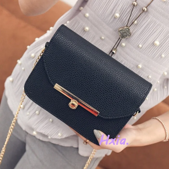  Yuhua 2019 new women handbags fashion Korean version shoulder bag chain messenger bag sweet woman b - 32305344197