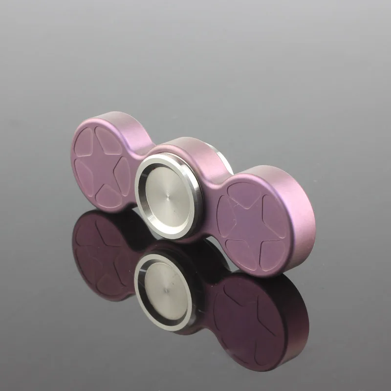 Качество Титан металла handspinner Непоседа счетчик палец руки виджет антистресс Топ основной спиннинг подшипник Titan игрушка для детей