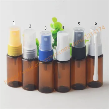 

15ml brown PET bottle with PP atomizer spray/mist,perfume container,Nasal Spray Pumps bottle,Nasal Atomizers,sample bottles