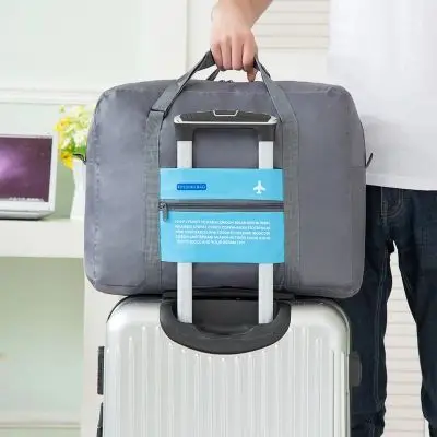 Водонепроницаемая нейлоновая Складная Большая вместительная авиационная посылка, сумка для багажа, дорожная сумка для хранения вещей