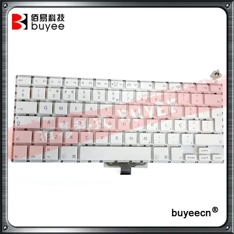 Portuguese Portugal A1181 Laptop Keyboard 13.3" For Macbook Air A1181