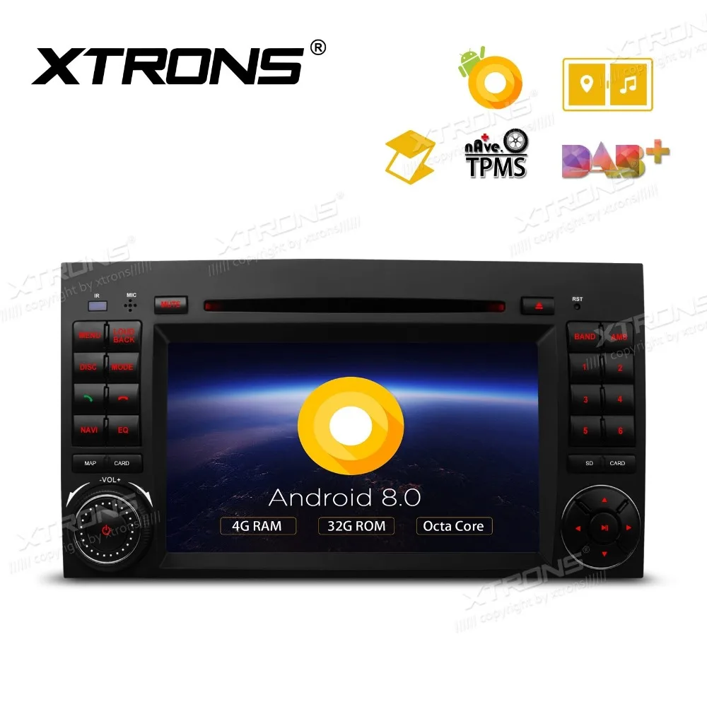 Excellent 7" Android 8.0 OS Car DVD Multimedia Navigation GPS Radio for Mercedes-Benz A-Class W169 2004-2012 & Sprinter W906 2006-2012 4
