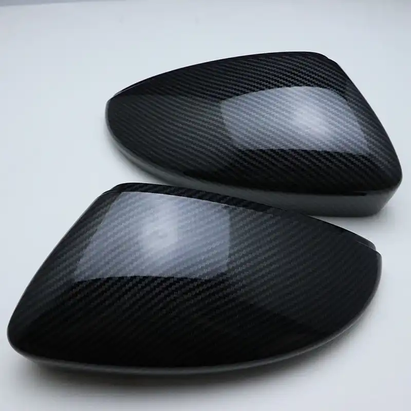 LETAOSK 1 pair ABS Rear View Wing Mirror Covers Caps fit for VW Beetle CC Passat Scirocco EOS # 3C8857537