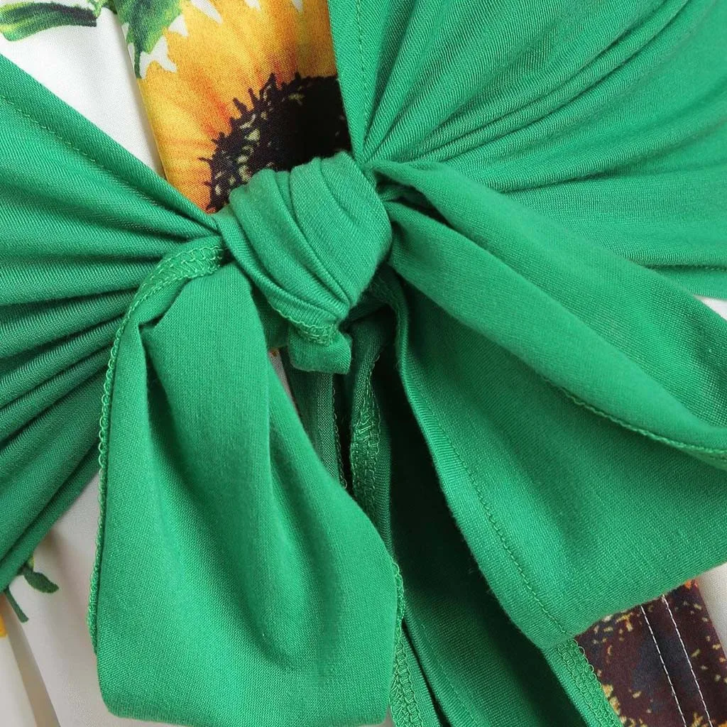 Женские платья модное женское платье с коротким рукавом и бантом бандажный топ