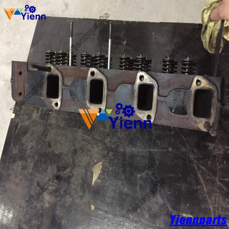 Для Yanmar 4TNV106 4TNV106T части головки цилиндра б/у запчасти для Takeuchi TL150 гусеничный погрузчик 4TNV106T-XTBL двигатель