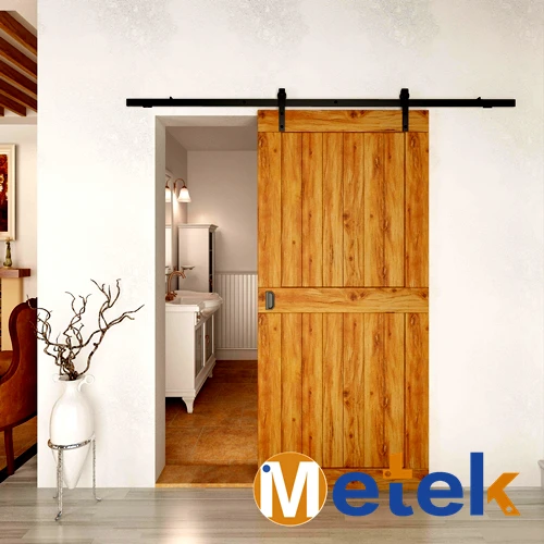 

[METEK] 6.6 FT Cast iron hardware sliding door roller