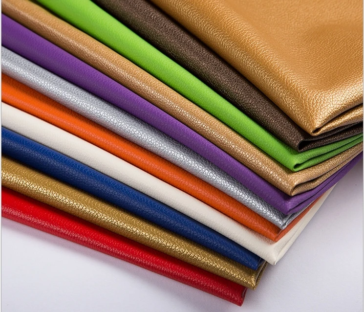 2017 Top Grade Quality 137X100CM Nice PU Leather Faux Leather Fabric