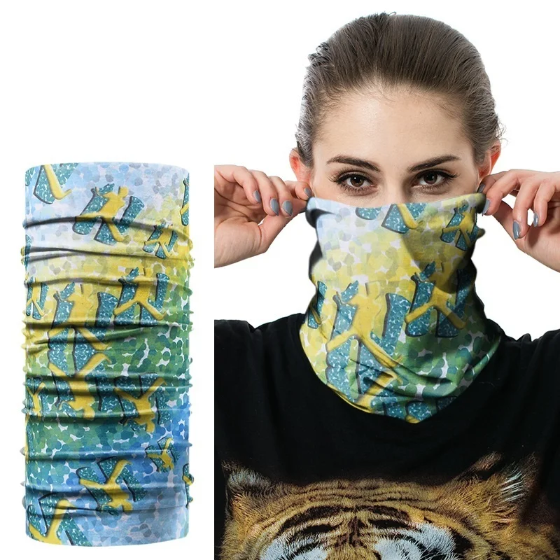 Шарф бандана многофункциональный бесшовный для лета 2019|magic scarf multifunctional|neck gaiterscarf