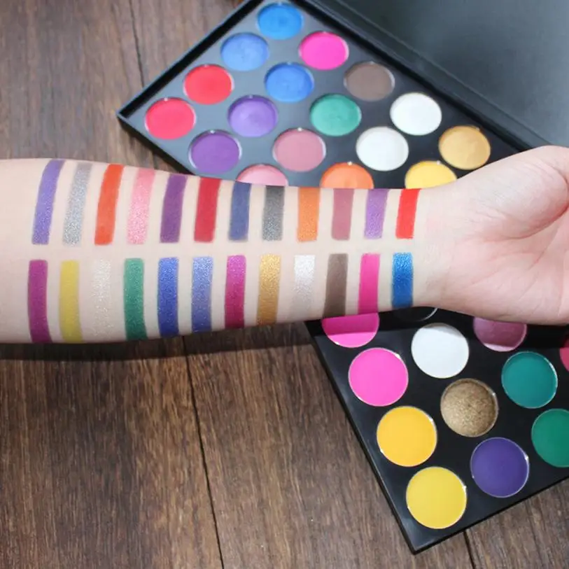 

IMAGIC Eyeshadow 48 Color Shimmer Glitter Eye Shadow Powder Matt Eyeshadow Cosmetic Makeup Waterproof Shimmer + Matt Eyeshadow