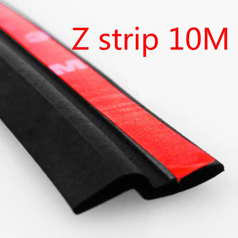 10M Z type adhesive car rubber seal Sound Insulation ,3M car door