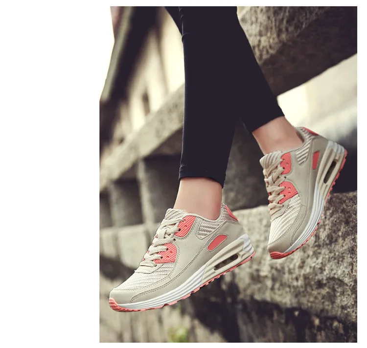 Спортивные кроссовки женские уличные дышащие удобные парные туфли легкие спортивные сетчатые кроссовки женские высокого качества