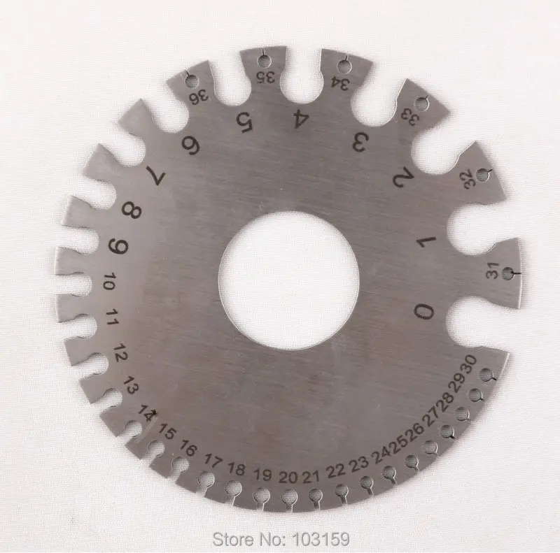 

Round Wire Gage Weld Diameter Gauge Welding Inspection Gauges