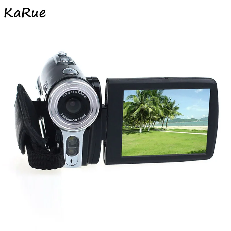 

Karue HDV-B11 Portable 2.7 Inch Digital Video Camera Camcorders DV Rotating LCD Screen Digital Cameras Micro Cameras EU/US Plug