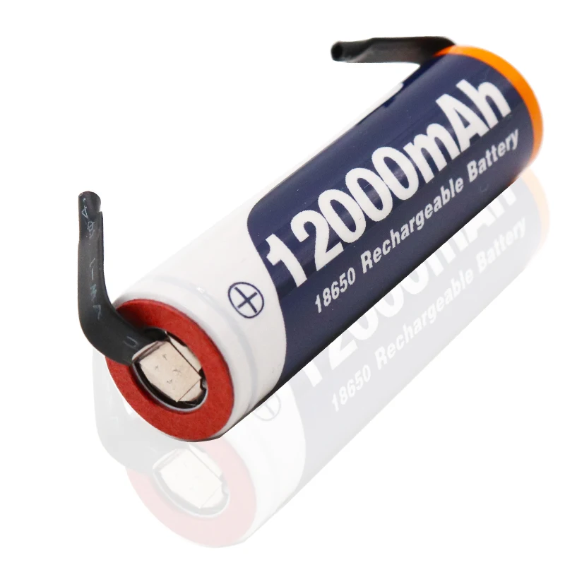 100% Новый оригинальный 18650 аккумулятор 3 7 v 12000 mah литиевая аккумуляторная батарея