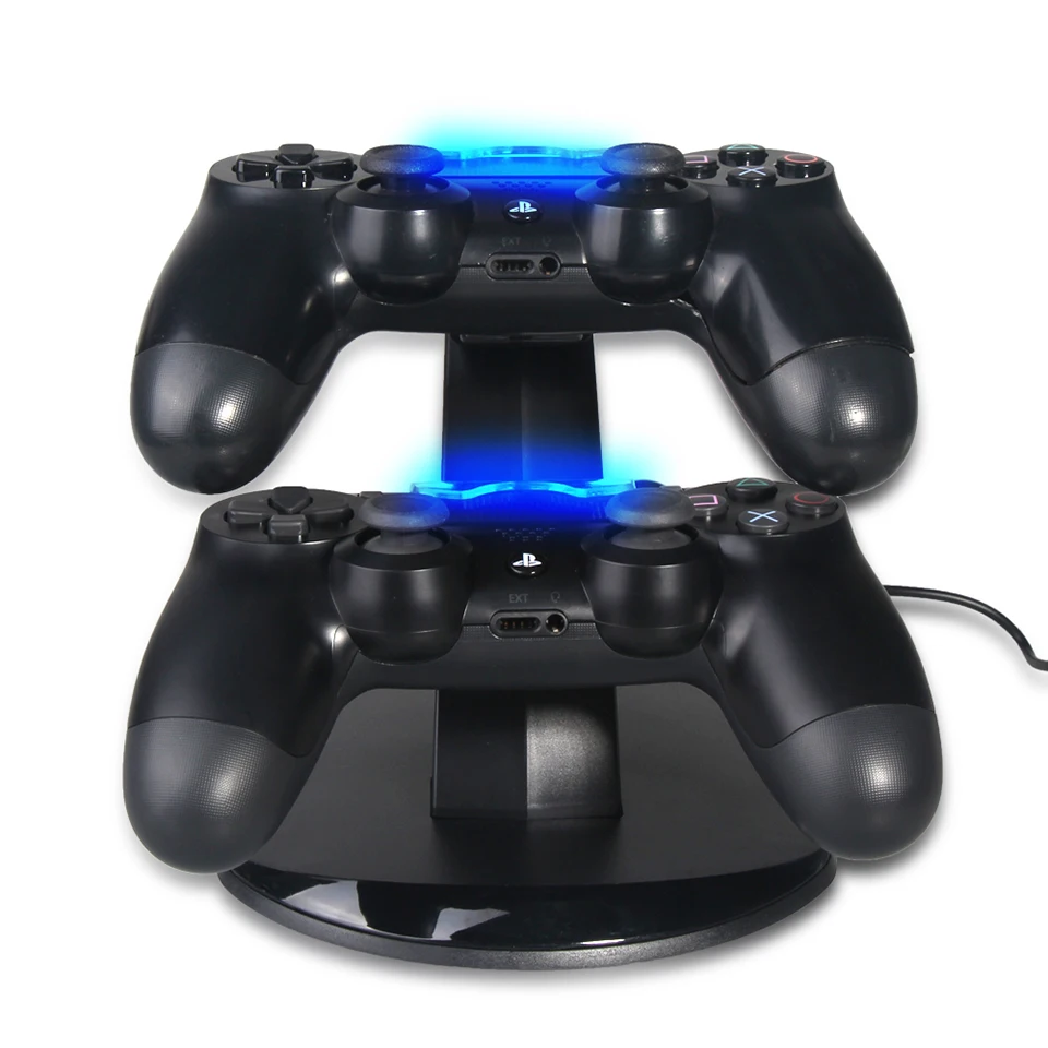 Зарядное устройство OIVO USB для двух контроллеров PS4 зарядная станция геймпада док