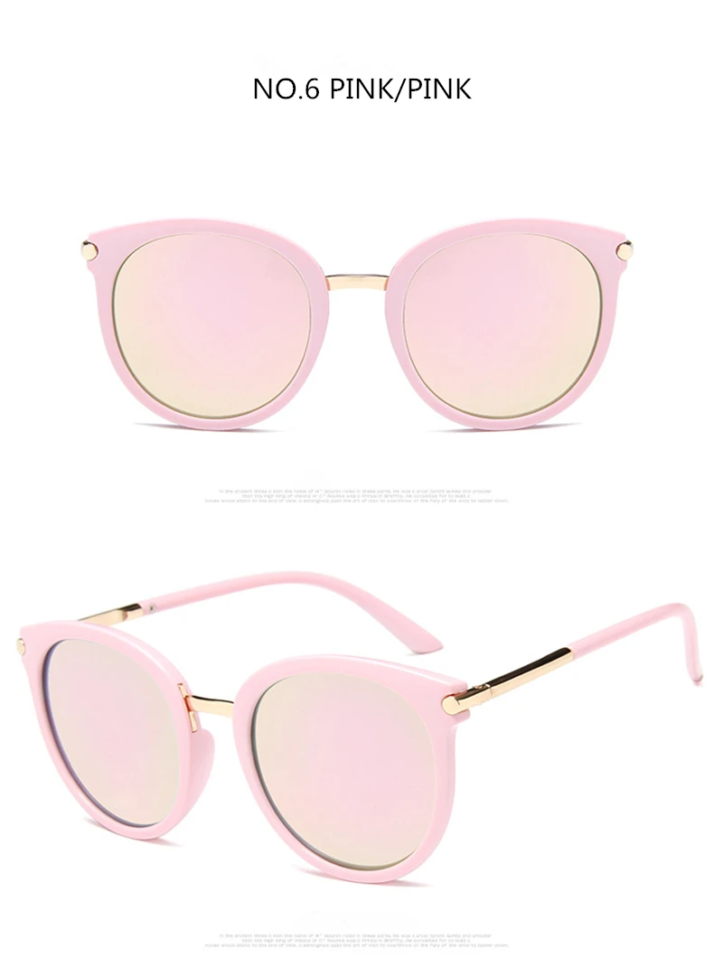 Новые женские очки для вождения зеркала Винтаж для женщин Светоотражающие Плоские линзы солнцезащитные женские очки оculos UV400