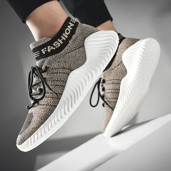 

2019 Newest Outdoor Spring Sneakers for Men Mesh Lightweight Sports Running Shoes Breathable Athletics Zapatillas Baloncesto