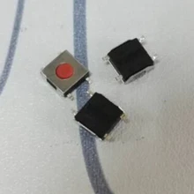 100 шт. 6x6x2,5 мм 6*6*2,5 мм Красный SMD 4pin кнопочный переключатель микропереключатель тактовый переключатель ROHS 6x6x2,5 мм 6*6*2,5 мм диод