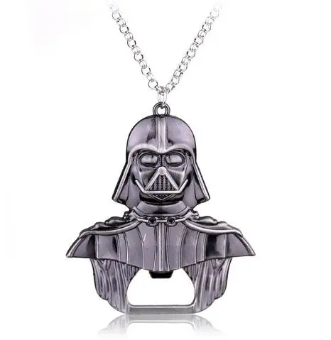 

New Moive Star Wars Darth Vader Bar Beer Bottle Opener key chain Metal Alloy style The black knight Kitchen Tools for souvenirs