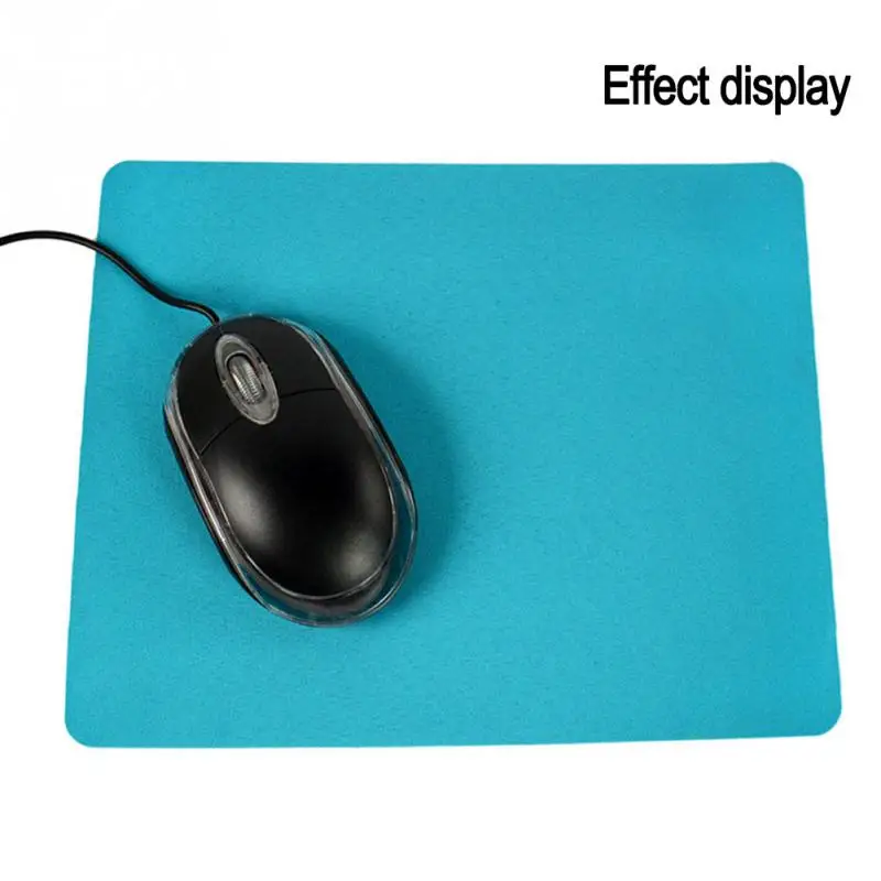 

9 Colors New Ultra Thin Rubber Cloth Square Mouse Pad Mat Slim Mousepad For PC Optical Laser Mouse Trackball Mice 215*175mm