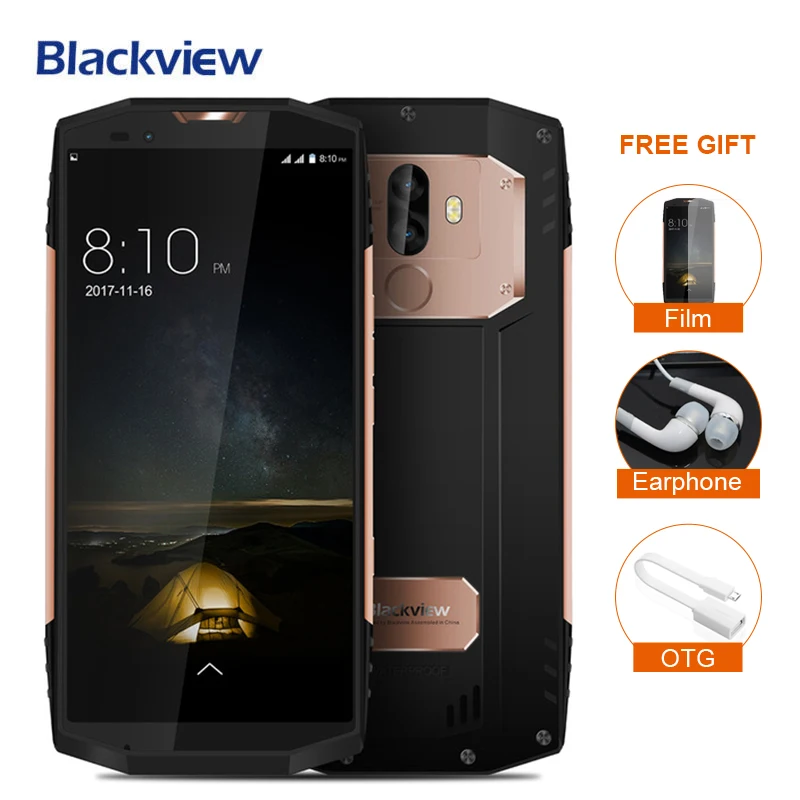 Blackview BV9000 смартфон с 5 7 дюймовым дисплеем восьмиядерным процессором Helio P25 ОЗУ 4 Гб