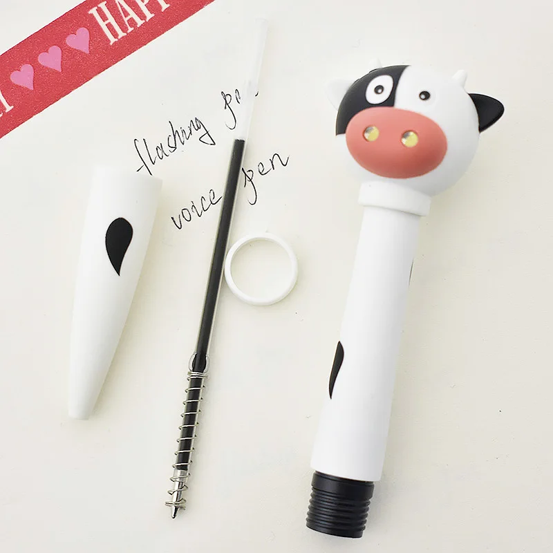 Креативный Kawaii корова электронный мяч ручки милые многофункциональные шумные